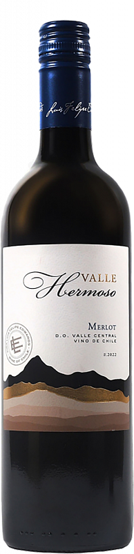 Вино Valle Hermoso Merlot Central Valle DO 0.75 л