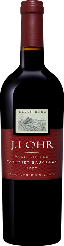 Вино Seven Oaks Cabernet Sauvignon Paso Robles AVA J. Lohr 2020 0.75 л