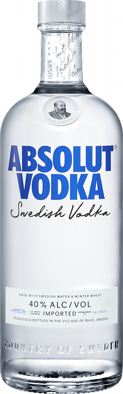 Водка Vodka Absolut 1 л