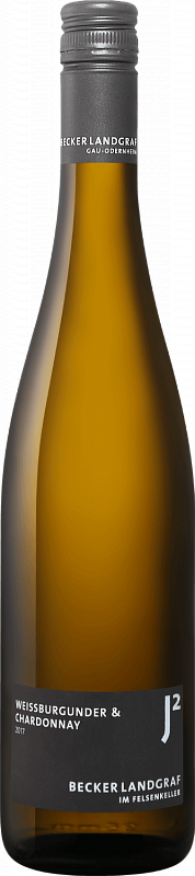 Вино Weissburgunder & Chardonnay Rheinhessen Weingut Becker Landgraf 2017 0.75 л