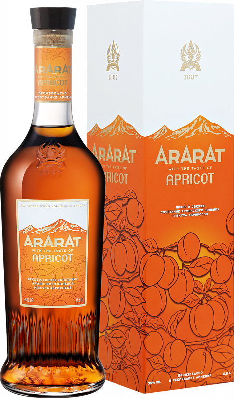 Коньяк ARARAT Apricot (gift box) 0.5 л
