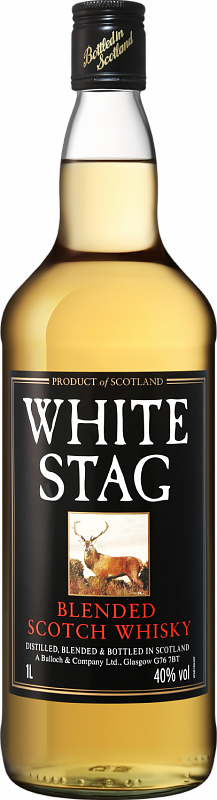 Виски White Stag Blended Scotch Whisky 1 л