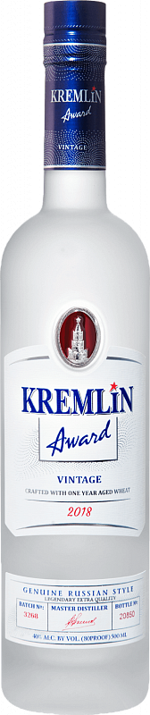 Водка KREMLIN AWARD Vintage 0.5 л