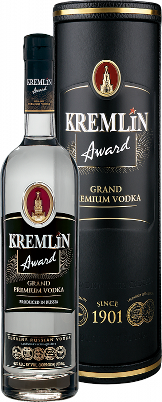 Водка KREMLIN AWARD Grand Premium (gift box) 0.7 л