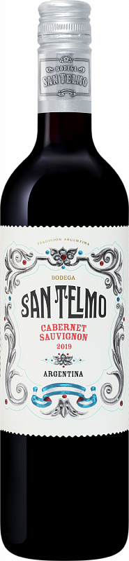 Вино San Telmo Cabernet Sauvignon Bodega San Telmo 2021 0.75 л