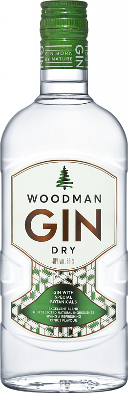 Джин Woodman Gin Dry 0.5 л