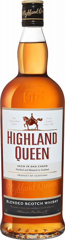 Виски Highland Queen Blended Scotch Whisky - 1 л