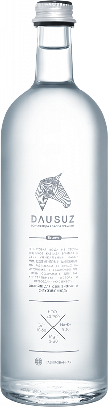 Вода Dausuz Sparkling Water 0.85 л