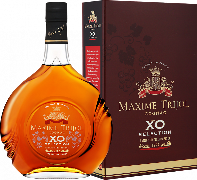 Коньяк Maxime Trijol Cognac XO Selection (gift box) - 0.7 л