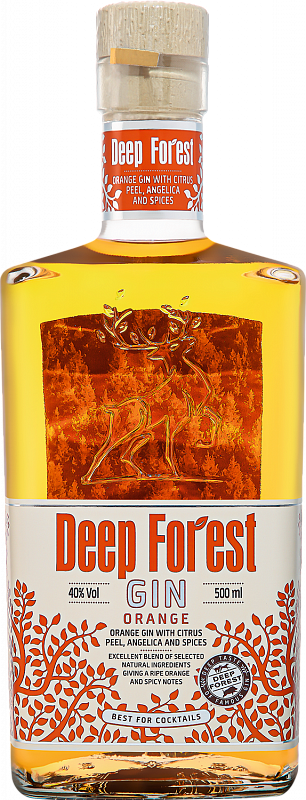 Джин Deep Forest Gin Orange 0.5 л