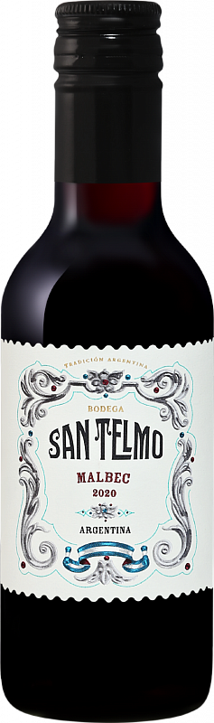 Вино San Telmo Malbec Bodega San Telmo 2020 0.187 л