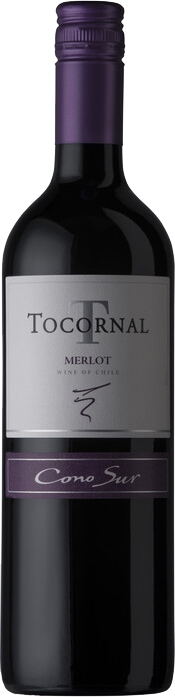 Вино Tocornal Merlot Central Valley DO Cono Sur 0.75 л