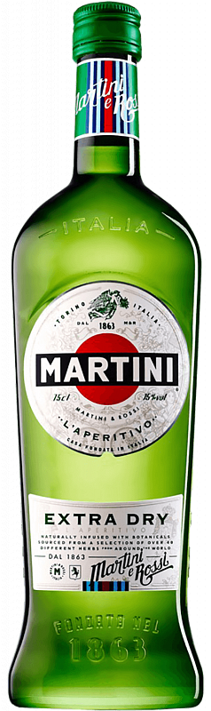 Вермут Martini Extra Dry 1 л