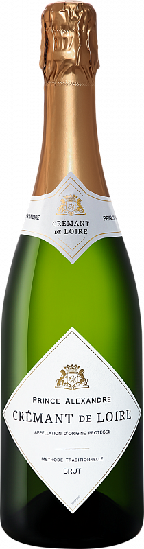 Игристое вино Prince Alexandre Brut Cremant De Loire AOC NV 0.75 л