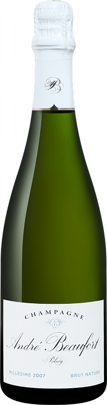 Игристое вино Andre Beaufort Polisy Millesime Brut Nature Champagne AOC 2007 0.75 л