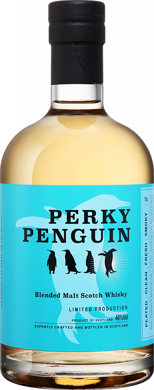 Виски Perky Penguin Peated Malt Scotch Whisky 0.7 л