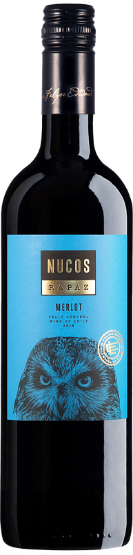 Вино Nucos Rapaz Merlot Central Valley DO Luis Felipe Edwards 0.75 л