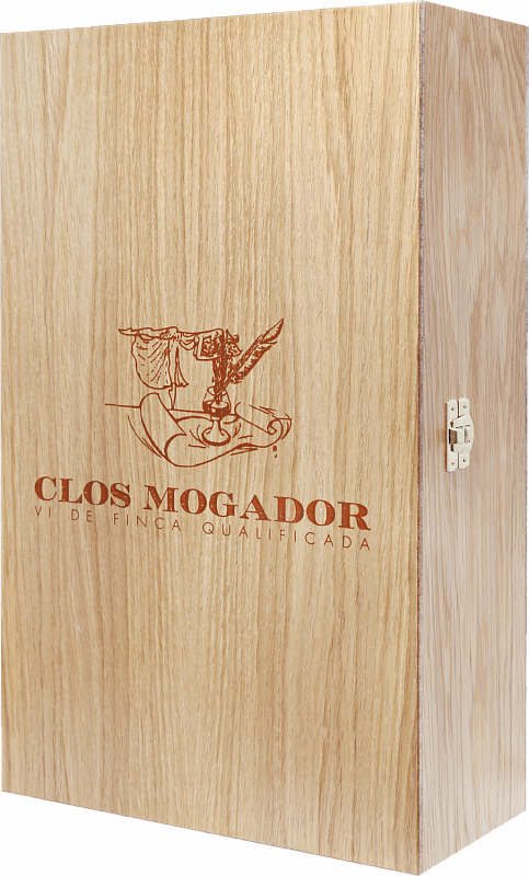 Подарочная упаковка Gift box Clos Mogador for 2 bottles, oak