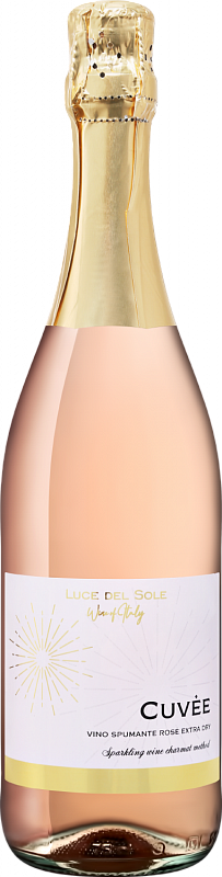 Игристое вино Luce del Sole Cuvee Spumante Rose Extra Dry Cantine Casabella 2021 0.75 л