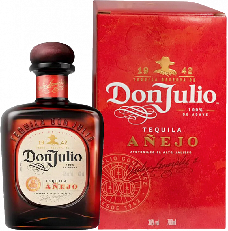 Текила Don Julio Anejo (gift box) 0.7 л