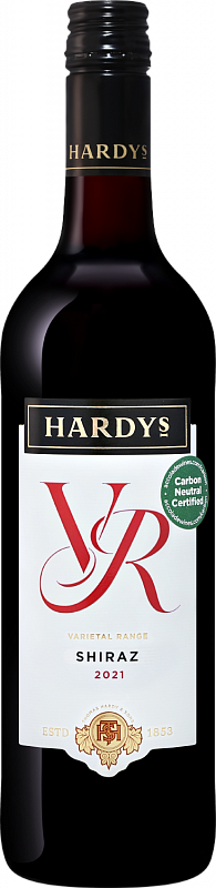 Вино VR Shiraz Hardy’s 2021 0.75 л