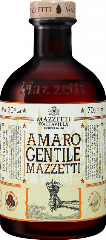 Ликёр Amaro Gentile Mazzetti d’Altavilla 0.7 л