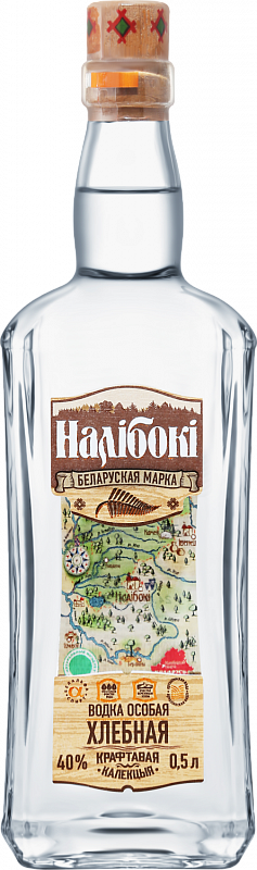 Водка Naliboki Hlebnaya 0.5 л
