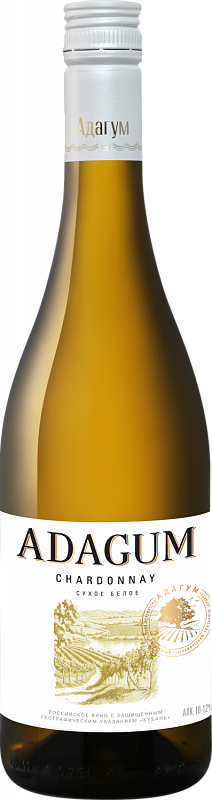 Вино Adagum Chardonnay Kuban’ - 0.75 л