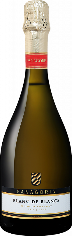 Игристое вино Fanagoria. Blanc de Blancs Brut Kuban’. Tamanskiy Poluostrov 2021 0.75 л
