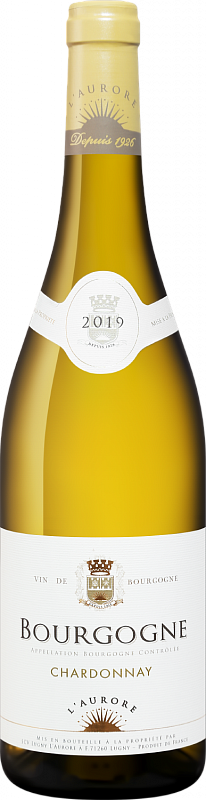 Вино Chardonnay Bourgogne AOC Lugny L’aurore 2021 0.75 л