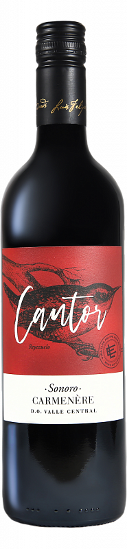 Вино Cantor Sonoro Carmenere Central Valley DO Luis Felipe Edwards 0.75 л