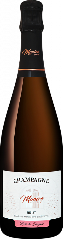 Игристое вино Morize Brut Rosé de Saignée Champagne AOC 0.75 л