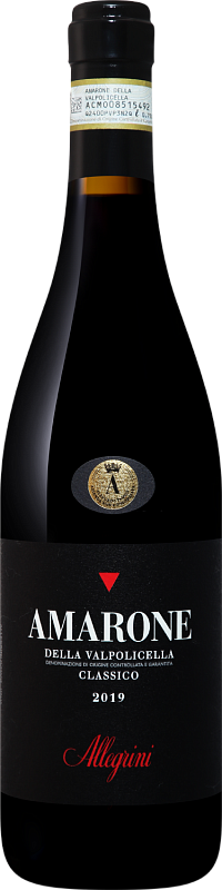 Вино Amarone della Valpolicella DOCG Classico Allegrini 2019 0.75 л