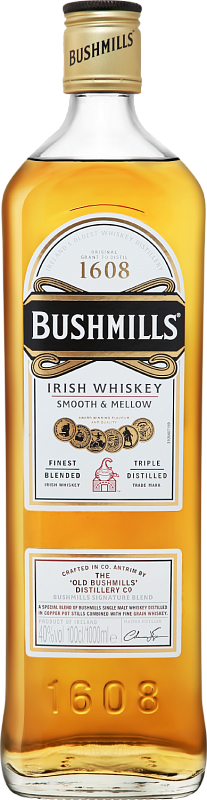 Виски Bushmills The Original Irish Whiskey 1 л