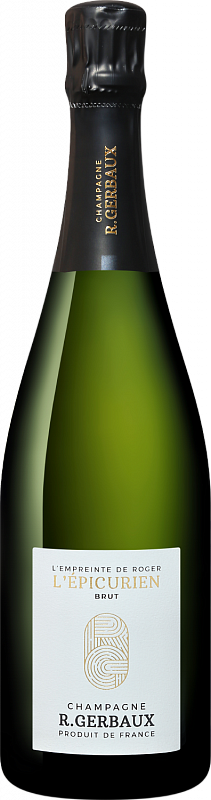 Игристое вино R.Gerbaux L’Epicurien Champagne AOC Brut 0.75 л