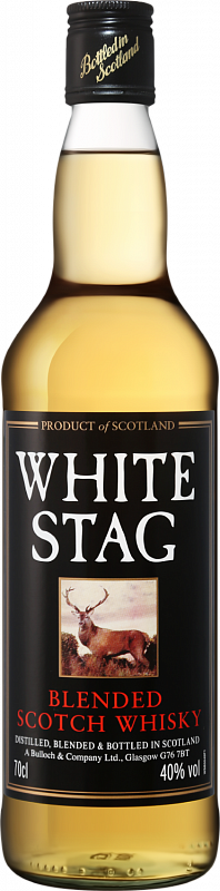 Виски White Stag Blended Scotch Whisky 0.7 л