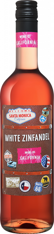 Вино White Zinfandel Santa Monica - 0.75 л