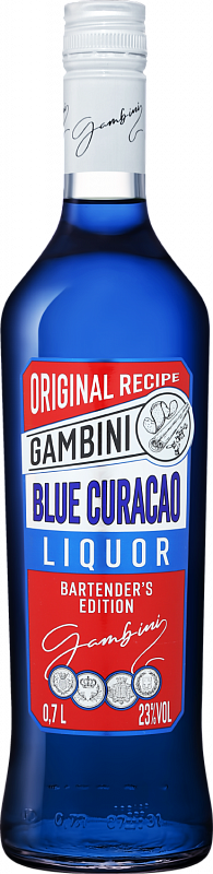 Ликёр Gambini Blue Curacao 0.7 л