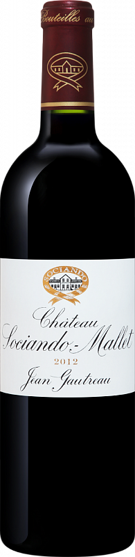 Вино Chateau Sociando-Mallet Haut-Medoc AOC 2012 0.75 л