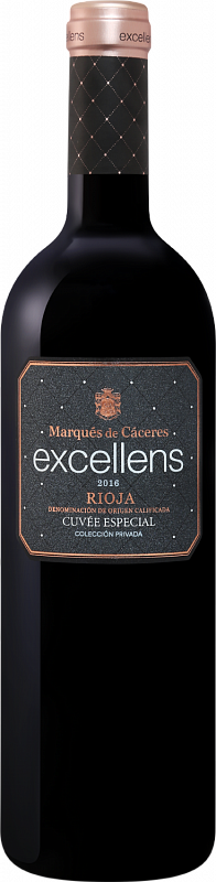 Вино Excellens Cuvee Especial Crianza Rioja DOCa Marqués de Cáceres 2019 0.75 л