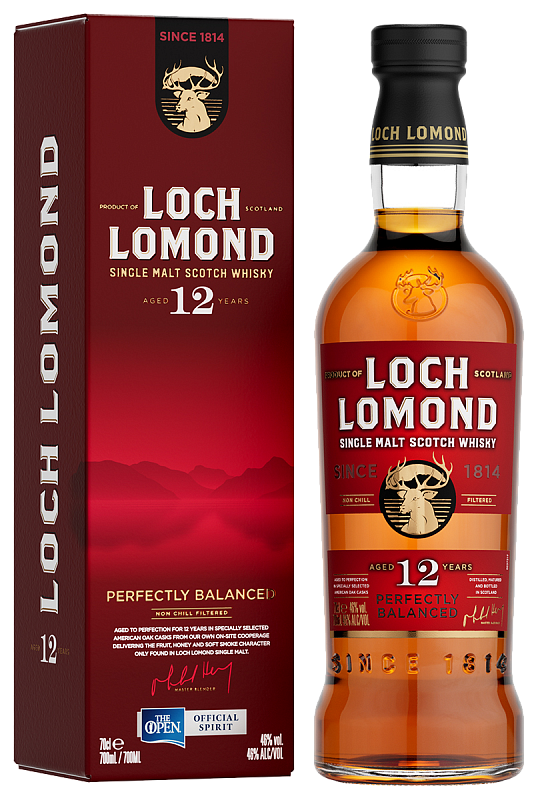 Виски Loch Lomond Single Malt 12 y.o. Scotch Whisky (gift box) 0.7 л