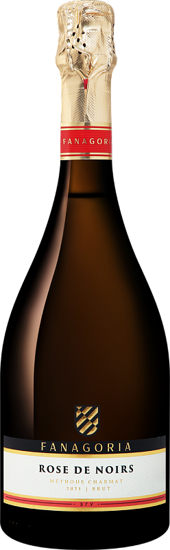 Игристое вино Fanagoria. Rose de Noirs Brut Kuban’. Tamanskiy Poluostrov 2021 0.75 л