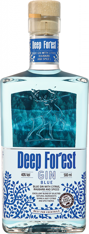 Джин Deep Forest Gin Blue 0.5 л