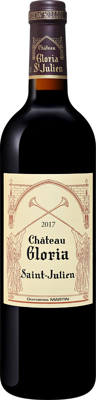 Вино Chateau Gloria Saint-Julien AOC 2017 0.75 л