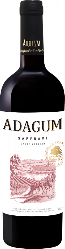 Вино Adagum Saperavi Kuban’ - 0.75 л