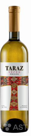 Вино Taraz White Dry, 2021, 750 мл