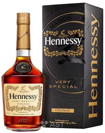 Коньяк Hennessy VS, в подарочной упаковке, 500 мл