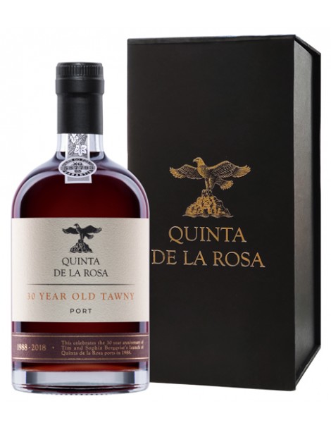 Портвейн Quinta de la Rosa 30 Year Old Tawny 19,5% 0,5 л п/уп