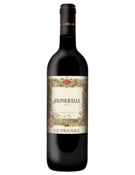 Вино Le Preare Valpolicella 2021 12% 0,75 л