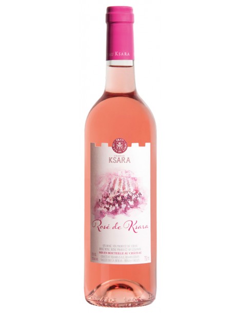 Вино Chateau Ksara Rose de Ksara 2021 13,5% 0,75 л